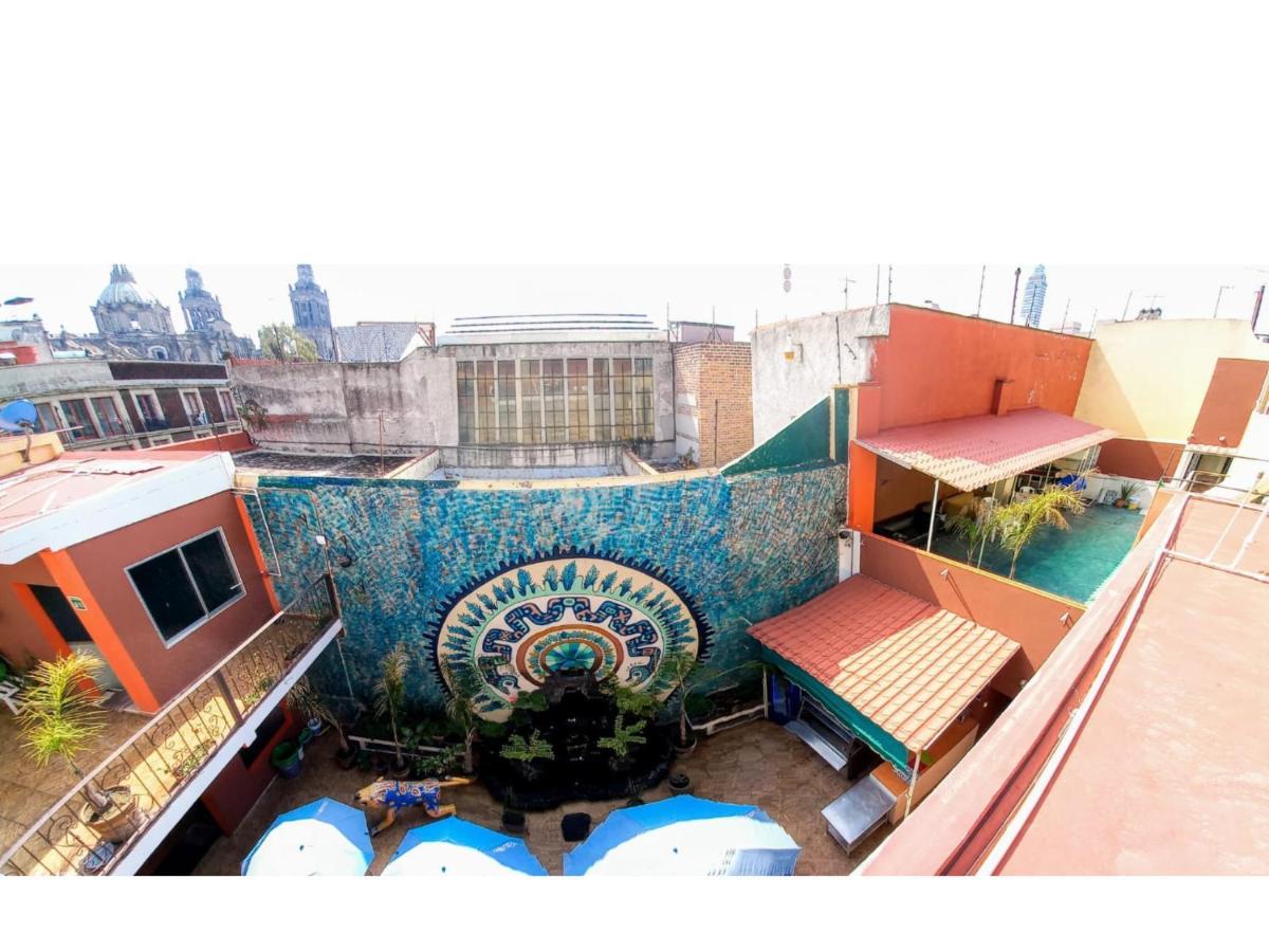 Hostel Plaza Mayor Mexico-stad Buitenkant foto